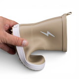 BOTAS DE LLUVIA BAREFOOT ANTIDESLIZANTES BEIGE