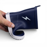 BOTAS DE LLUVIA BAREFOOT ANTIDESLIZANTES AZUL