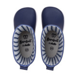 BOTAS DE LLUVIA BAREFOOT ANTIDESLIZANTES AZUL