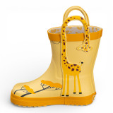 BOTAS DE AGUA BAREFOOT JIRAFA AMARILLO