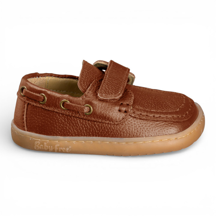 ZAPATOS NÁUTICOS BAREFOOT PIEL MARRÓN