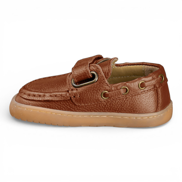 ZAPATOS NÁUTICOS BAREFOOT PIEL MARRÓN