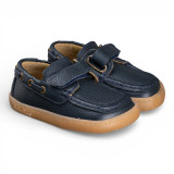 ZAPATOS NÁUTICOS BAREFOOT PIEL AZUL