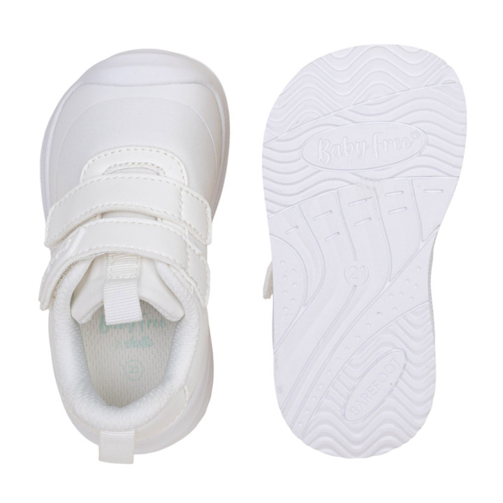 DEPORTIVAS BAREFOOT PUNTERA REFORZADA BLANCO