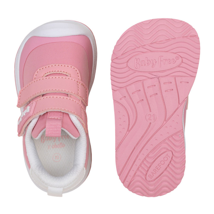 DEPORTIVAS BAREFOOT PUNTERA REFORZADA ROSA