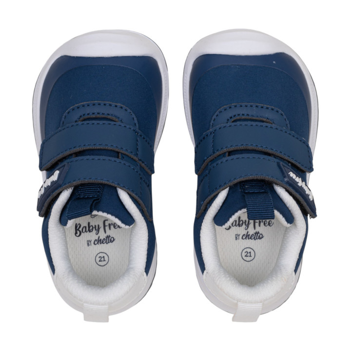 DEPORTIVAS BAREFOOT PUNTERA REFORZADA AZUL