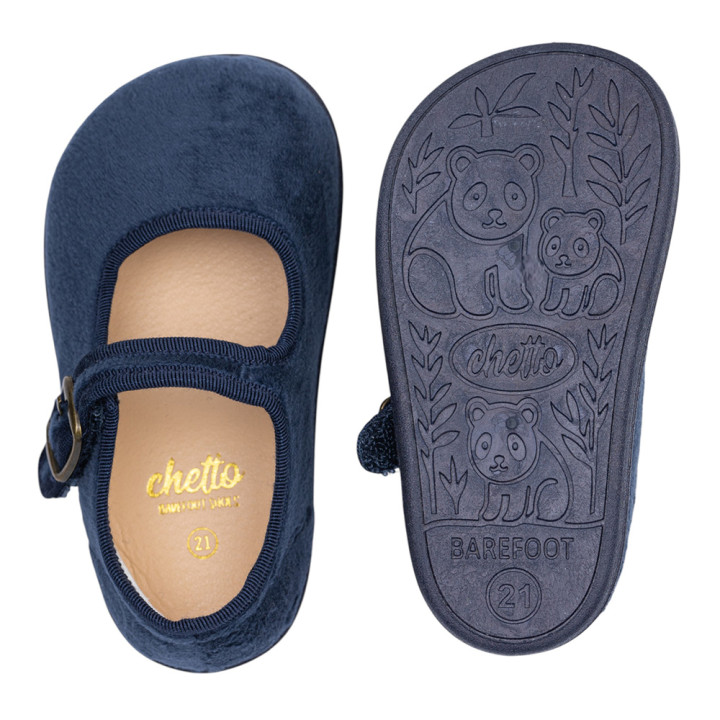 MERCEDITAS SUAVES BAREFOOT AZUL