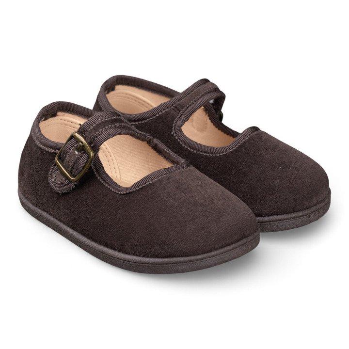 MERCEDITAS SUAVES BAREFOOT MARRÓN