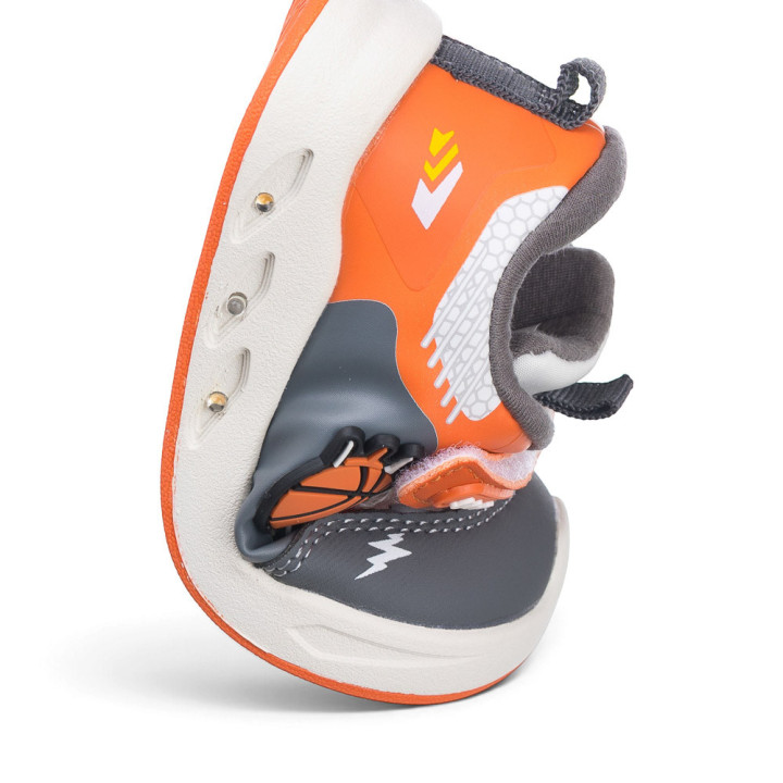 DEPORTIVAS BAREFOOT LUCES LED BASKET