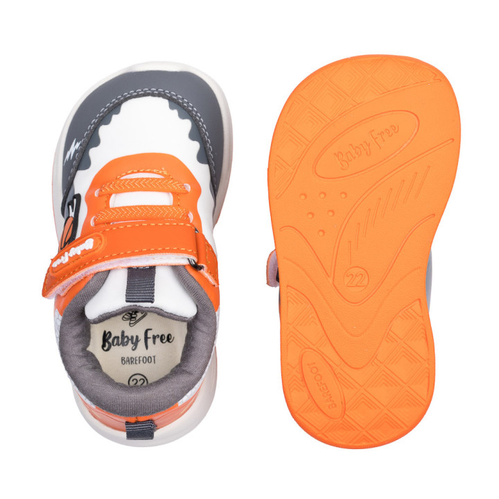 DEPORTIVAS BAREFOOT LUCES LED BASKET