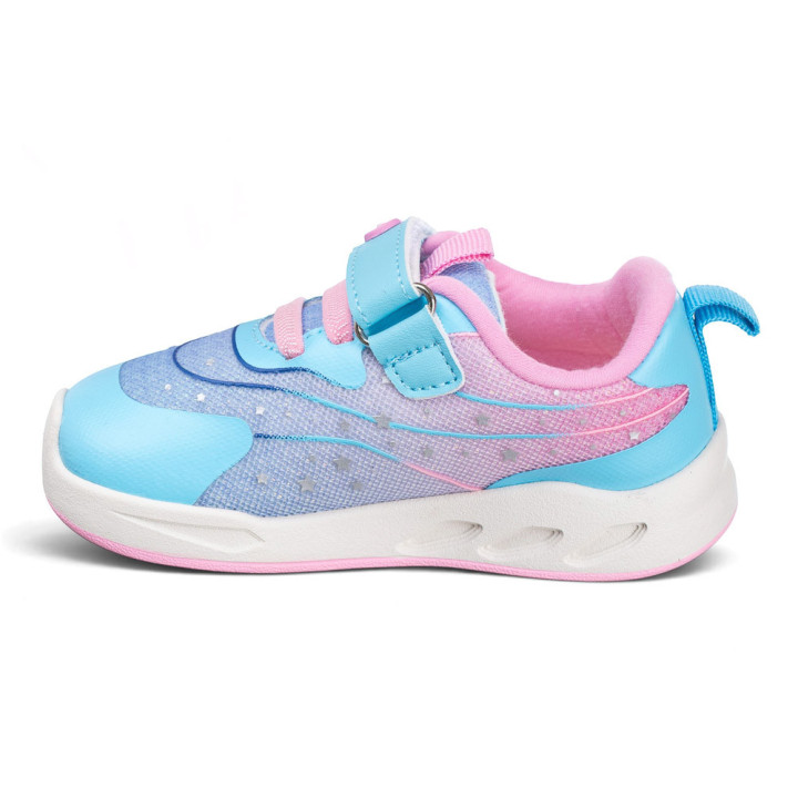 SNEAKERS BAREFOOT ESTRELLAS LUCES LED AZUL