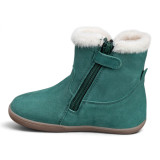 BOTAS BAREFOOT DE PELO IMPERMEABLES ANTE VERDE