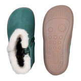 BOTAS BAREFOOT DE PELO IMPERMEABLES ANTE VERDE