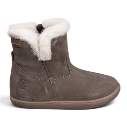 BOTAS BAREFOOT DE PELO IMPERMEABLES ANTE GRIS