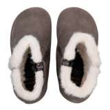 BOTAS BAREFOOT DE PELO IMPERMEABLES ANTE GRIS