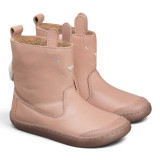 BOTAS BAREFOOT CONEJO OREJITAS PIEL ROSA