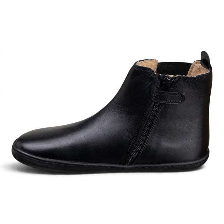 BOTINES CHELSEA BAREFOOT PIEL NEGRO