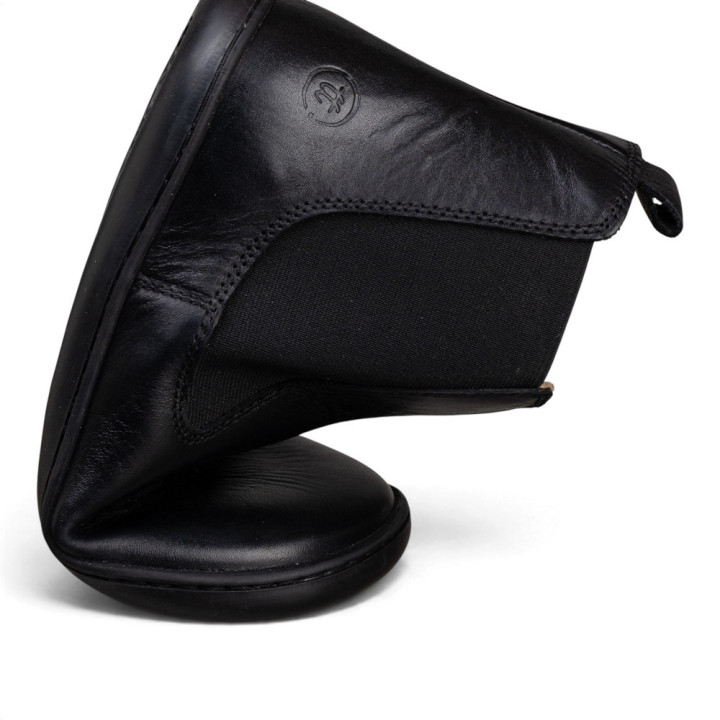 BOTINES CHELSEA BAREFOOT PIEL NEGRO