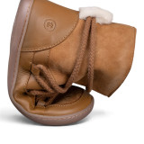 BOTAS BAREFOOT APRESQUÍ CON CORDONES ANTE CAMEL