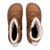 BOTAS BAREFOOT APRESQUÍ CON CORDONES ANTE CAMEL