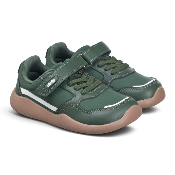 ZAPATILLAS BAREFOOT CASUAL LAVABLES VERDE