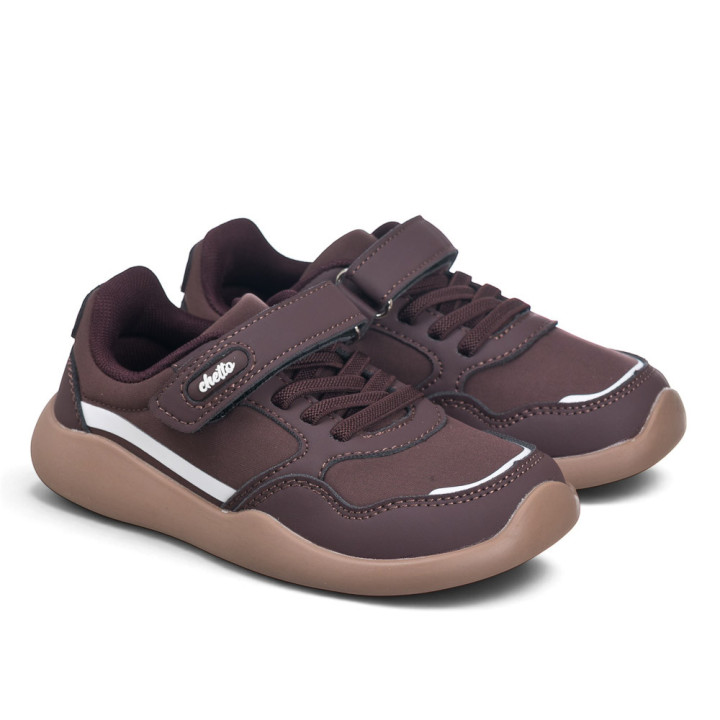 ZAPATILLAS BAREFOOT CASUAL LAVABLES MARRÓN
