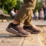 ZAPATILLAS BAREFOOT CASUAL LAVABLES MARRÓN