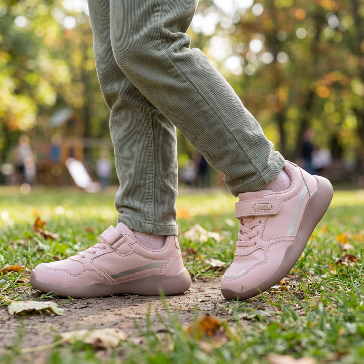 ZAPATILLAS BAREFOOT CASUAL LAVABLES ROSA