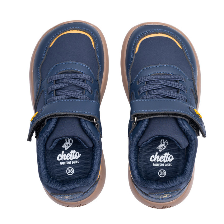 ZAPATILLAS BAREFOOT CASUAL LAVABLES AZUL