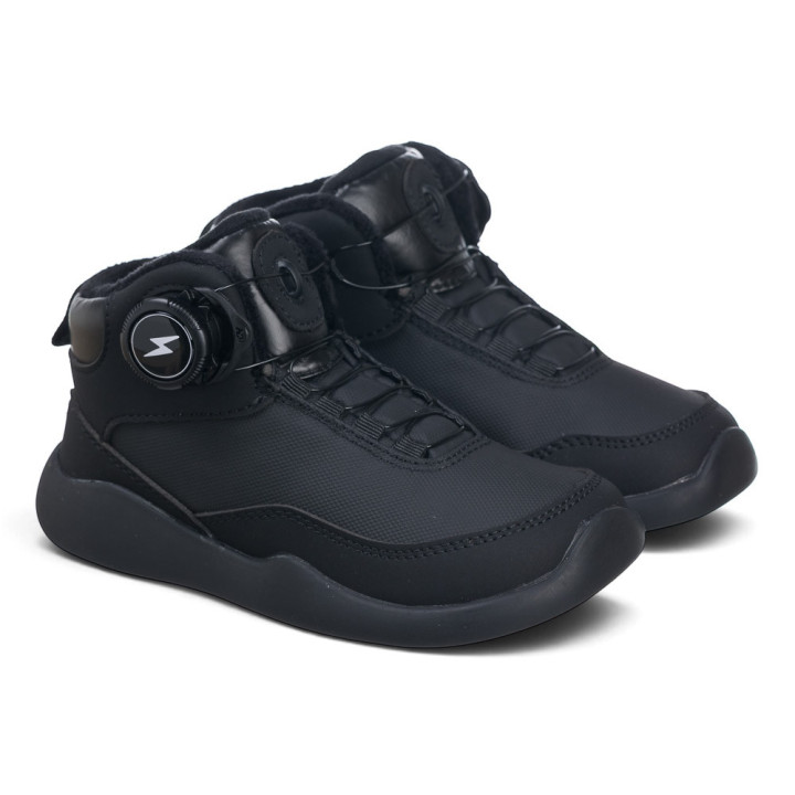 DEPORTIVAS TIPO BOTA BAREFOOT CIERRE DIAL NEGRO