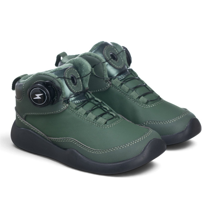 DEPORTIVAS TIPO BOTA BAREFOOT CIERRE DIAL VERDE