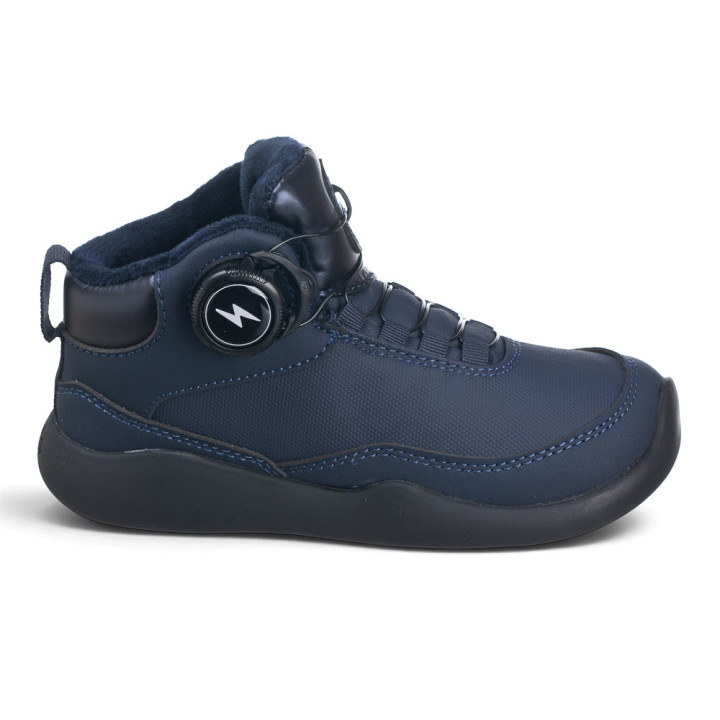 DEPORTIVAS TIPO BOTA BAREFOOT CIERRE DIAL AZUL