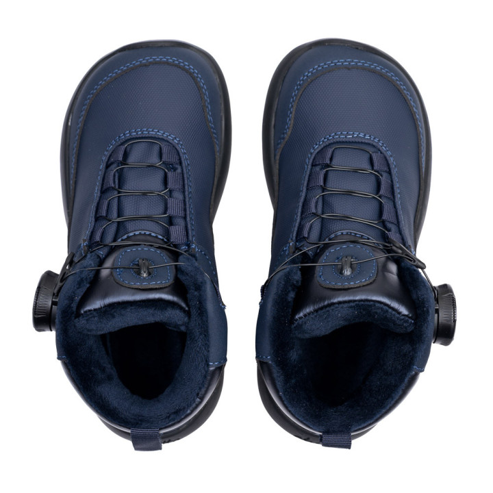 DEPORTIVAS TIPO BOTA BAREFOOT CIERRE DIAL AZUL