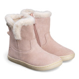 BOTAS BAREFOOT DE PELO IMPERMEABLES ANTE ROSA
