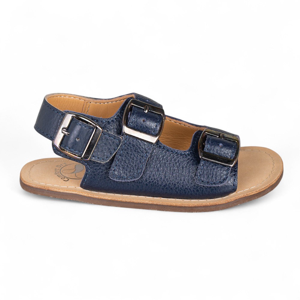 SANDALIA BAREFOOT PIEL CHETTO TIPO BIO AZUL