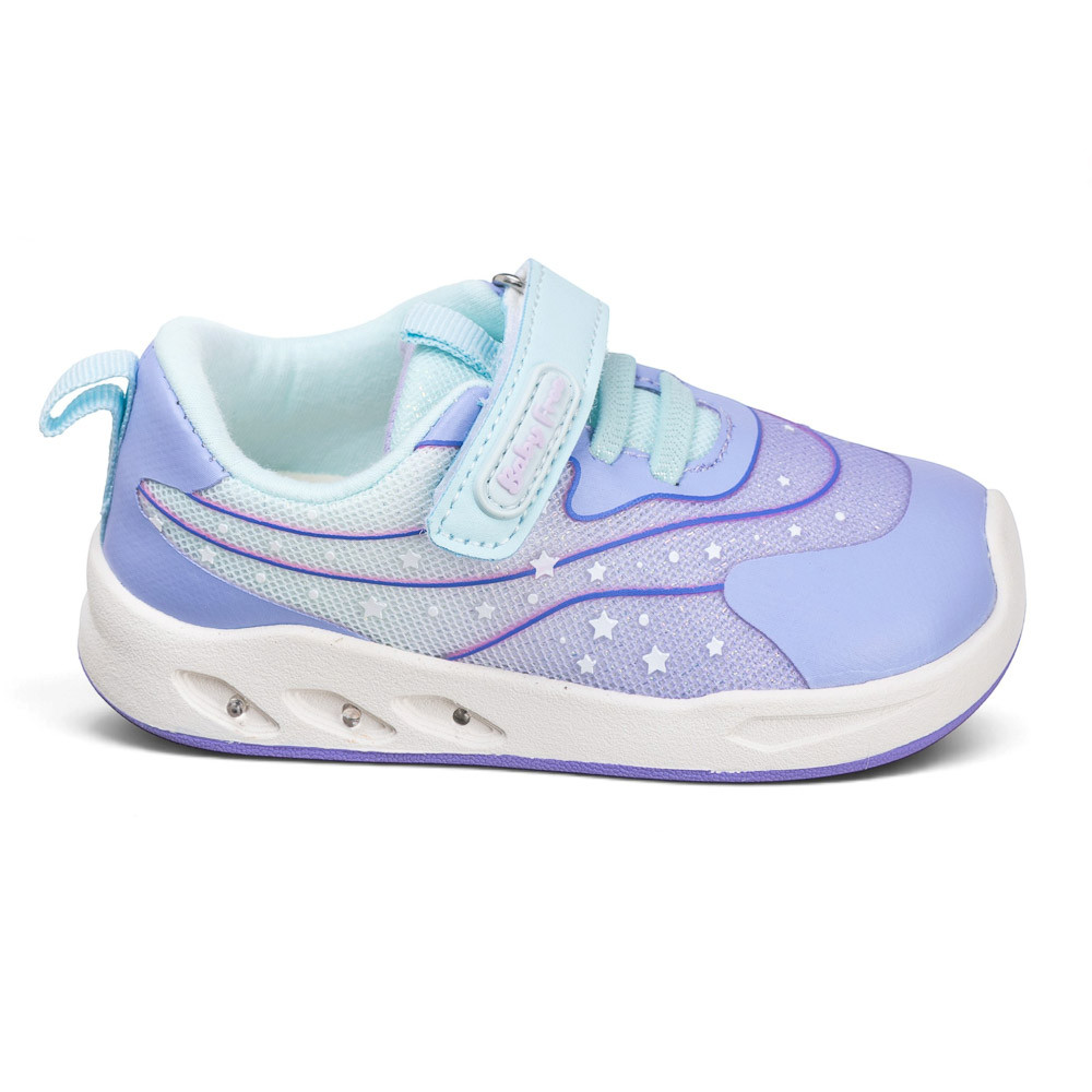 SNEAKERS BAREFOOT LUCES LED MORADO - ZERO DROP